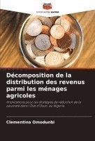 bokomslag Dcomposition de la distribution des revenus parmi les mnages agricoles