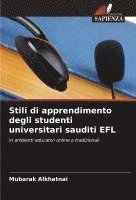 bokomslag Stili di apprendimento degli studenti universitari sauditi EFL