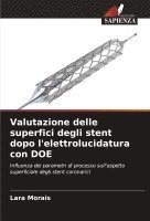 bokomslag Valutazione delle superfici degli stent dopo l'elettrolucidatura con DOE