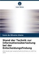 bokomslag Stand der Technik zur Informationsberlastung bei der Entscheidungsfindung