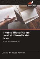 bokomslag Il testo filosofico nei corsi di filosofia del liceo