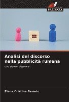 bokomslag Analisi del discorso nella pubblicit rumena