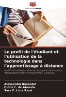 bokomslag profil de l'étudiant et l'utilisation de la technologie dans l'apprentissage à distance