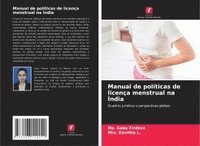 bokomslag Manual de polticas de licena menstrual na ndia