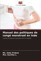 bokomslag Manuel des politiques de cong menstruel en Inde