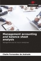 bokomslag Management accounting and balance sheet analysis