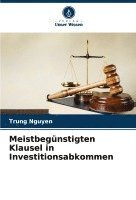 bokomslag Meistbegnstigten Klausel in Investitionsabkommen