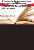 tudes de la composition de certains lments essentiels des gisements de potasse 1