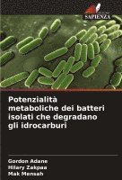 bokomslag Potenzialit metaboliche dei batteri isolati che degradano gli idrocarburi