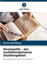 bokomslag Onomastik - ein multidisziplinres Studiengebiet