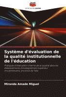 bokomslag Systme d'valuation de la qualit institutionnelle de l'ducation