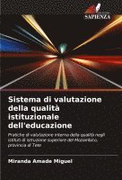 bokomslag Sistema di valutazione della qualità istituzionale dell'educazione