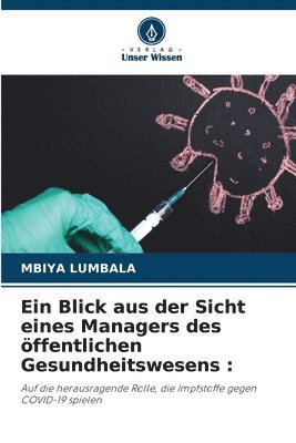 bokomslag Ein Blick aus der Sicht eines Managers des ffentlichen Gesundheitswesens