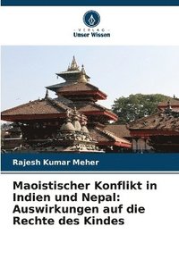 bokomslag Maoistischer Konflikt in Indien und Nepal