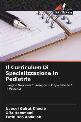 Il Curriculum Di Specializzazione In Pediatria 1