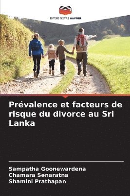 bokomslag Prévalence et facteurs de risque du divorce au Sri Lanka
