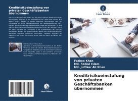 bokomslag Kreditrisikoeinstufung von privaten Geschäftsbanken übernommen