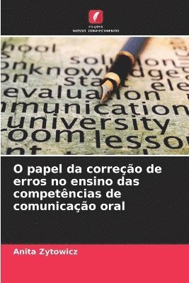 bokomslag O papel da correo de erros no ensino das competncias de comunicao oral