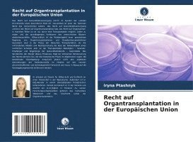 Recht auf Organtransplantation in der Europischen Union 1