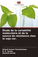 bokomslag tude de la variabilit molculaire et de la source de rsistance chez le soja var.