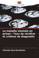 bokomslag maladie mentale en prison