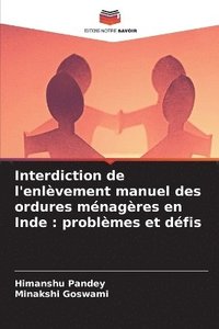 bokomslag Interdiction de l'enlvement manuel des ordures mnagres en Inde