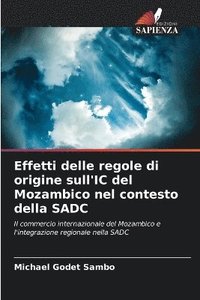 bokomslag Effetti delle regole di origine sull'IC del Mozambico nel contesto della SADC