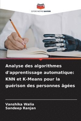 bokomslag Analyse des algorithmes d'apprentissage automatique