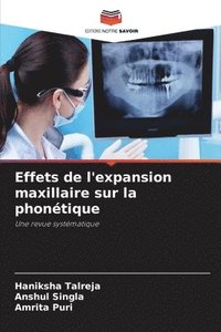 bokomslag Effets de l'expansion maxillaire sur la phonétique