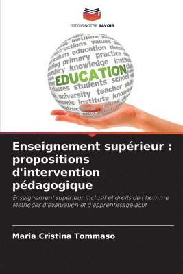 bokomslag Enseignement supérieur: propositions d'intervention pédagogique