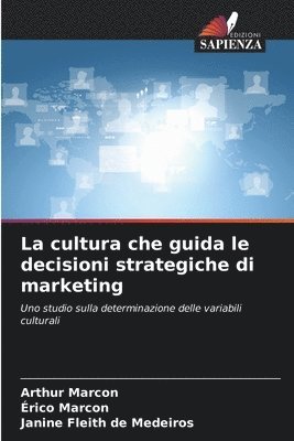 Arthur Marcon, Érico Marcon, Janine Fleith de Medeiros - cultura che guida le decisioni strategiche di marketing, Häftad
