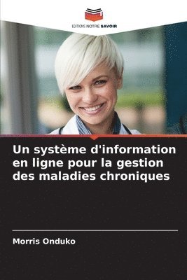 bokomslag système d'information en ligne pour la gestion des maladies chroniques