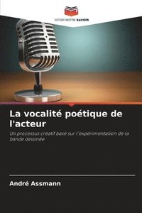 bokomslag vocalité poétique de l'acteur