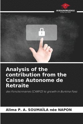 Analysis of the contribution from the Caisse Autonome de Retraite 1