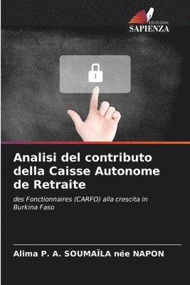 Analisi del contributo della Caisse Autonome de Retraite 1