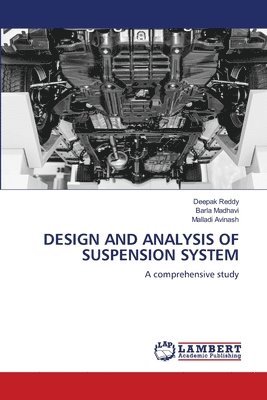 bokomslag Design and Analysis of Suspension System