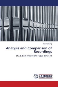 bokomslag Analysis and Comparison of Recordings