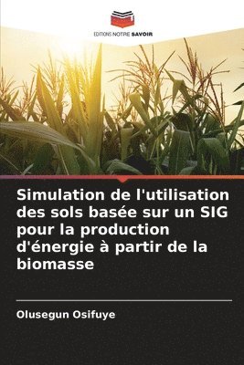 Olusegun Osifuye - Simulation de l'utilisation des sols basée sur un SIG pour la production d'énergie à partir de la biomasse, Häftad