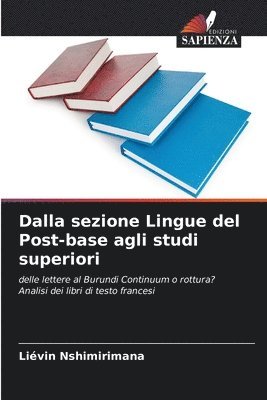 bokomslag Dalla sezione Lingue del Post-base agli studi superiori