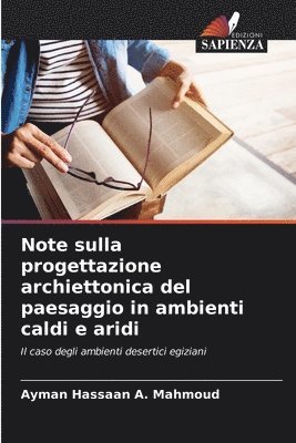 bokomslag Note sulla progettazione archiettonica del paesaggio in ambienti caldi e aridi