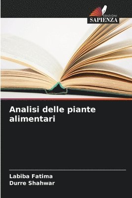 bokomslag Analisi delle piante alimentari