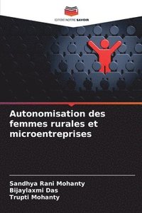 bokomslag Autonomisation des femmes rurales et microentreprises