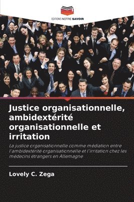 bokomslag Justice organisationnelle, ambidextrit organisationnelle et irritation