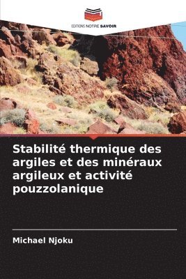 Stabilité thermique des argiles et des minéraux argileux et activité pouzzolanique