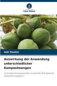 bokomslag Auswirkung der Anwendung unterschiedlicher Kompostmengen