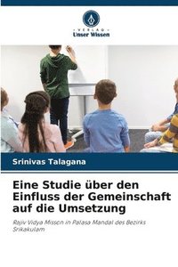 bokomslag Eine Studie ber den Einfluss der Gemeinschaft auf die Umsetzung