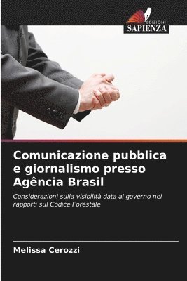 Melissa Cerozzi - Comunicazione pubblica e giornalismo presso Agência Brasil, Häftad