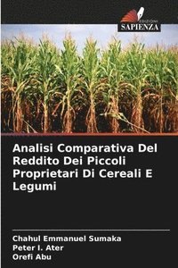 bokomslag Analisi Comparativa Del Reddito Dei Piccoli Proprietari Di Cereali E Legumi