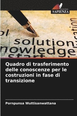 bokomslag Quadro di trasferimento delle conoscenze per le costruzioni in fase di transizione