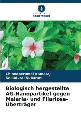 bokomslag Biologisch hergestellte AG-Nanopartikel gegen Malaria- und Filariose-bertrger